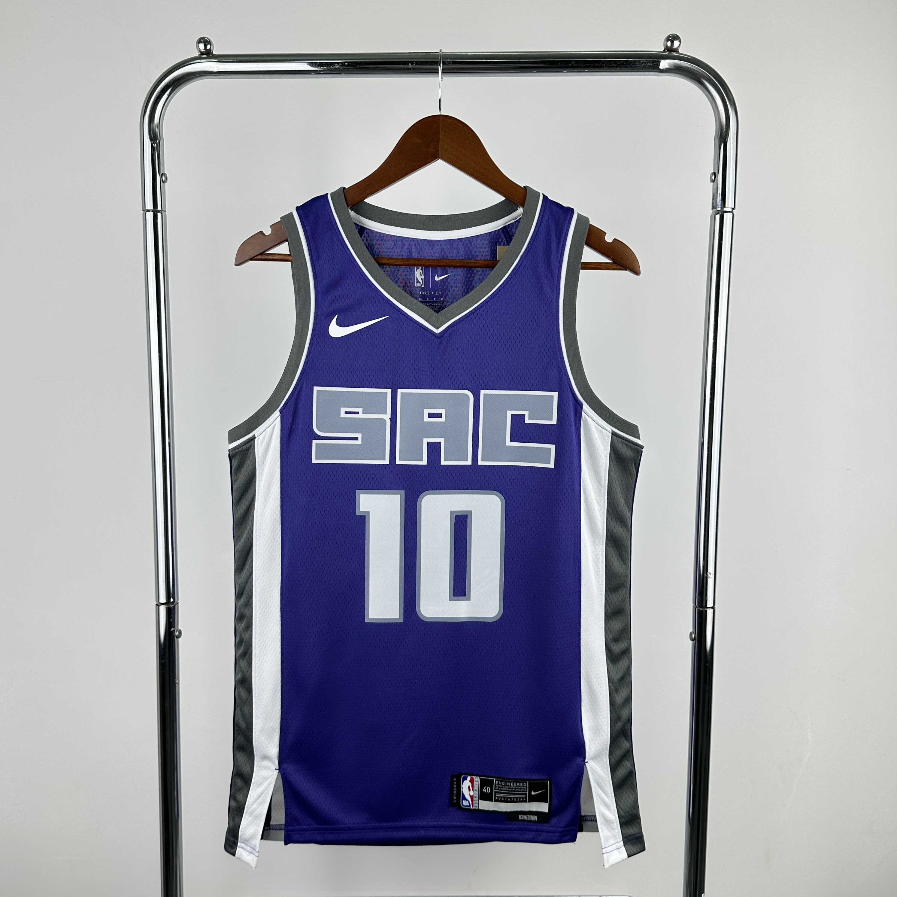Men Sacramento Kings #10 DeRozan Purple Season Nike 2023 NBA Jersey->sacramento kings->NBA Jersey
